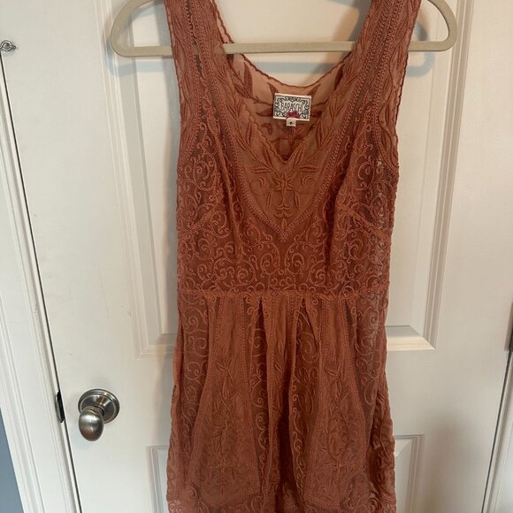 Baraschi "at dusk" Dusty Rose Dress - Picture 10 of 13